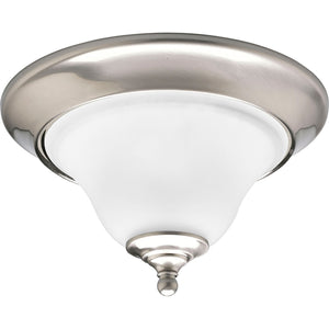 Progress Lighting - P3475-09 - One Light Flush Mount - Trinity - Brushed Nickel