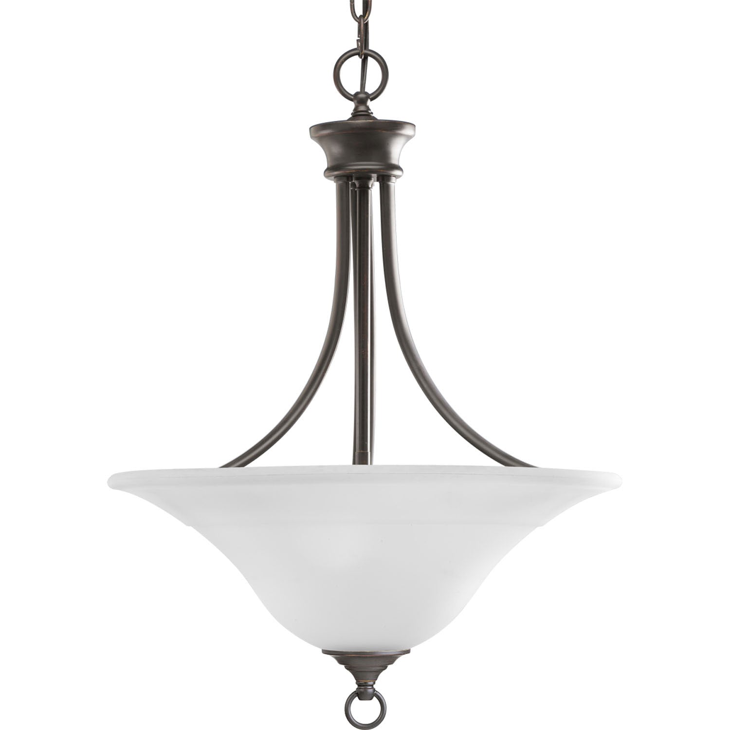 Progress Lighting - P3474-20 - Three Light Foyer Pendant - Trinity - Antique Bronze