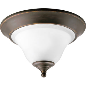 Progress Lighting - P3475-20 - One Light Flush Mount - Trinity - Antique Bronze