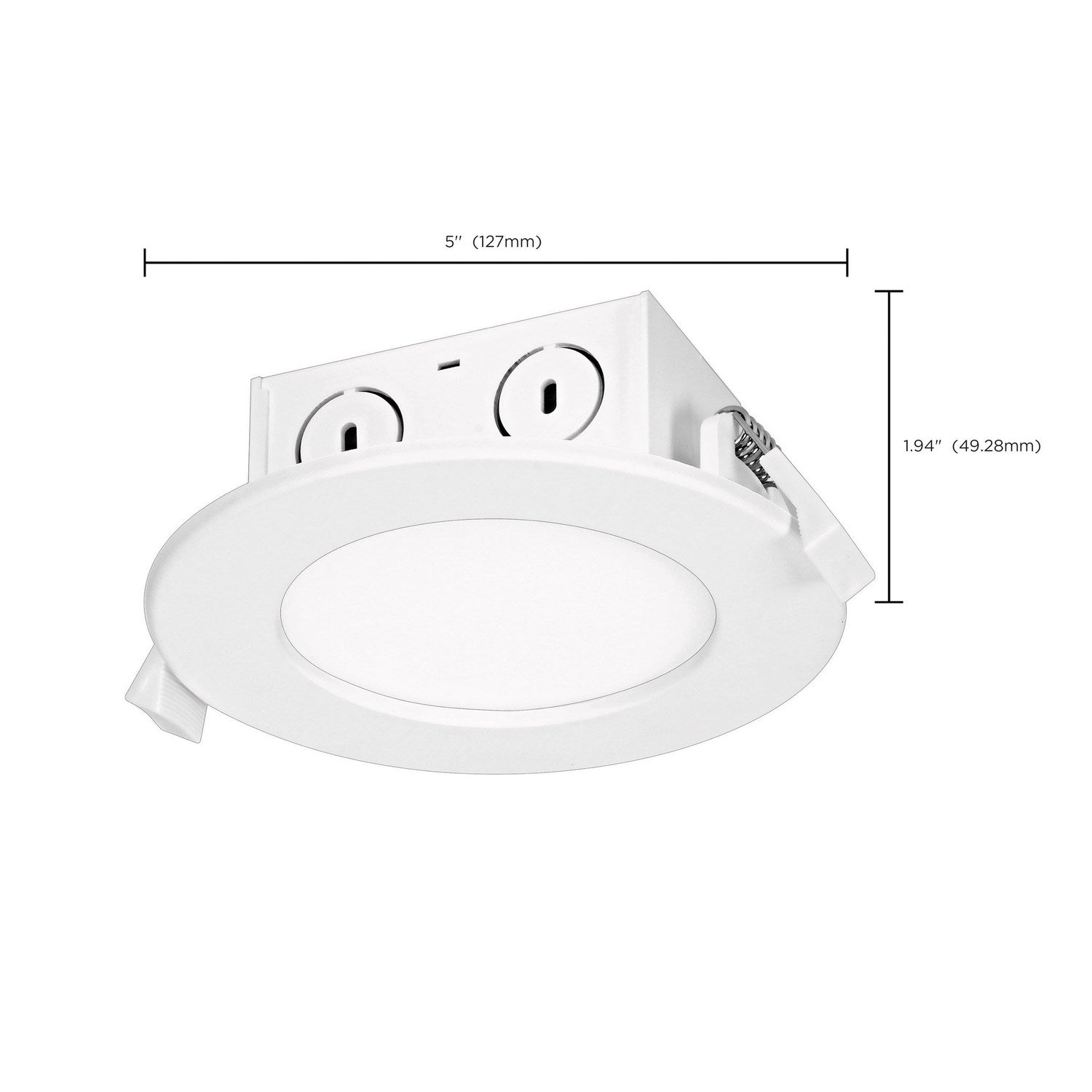 Satco - S39057 - LED Downlight - White