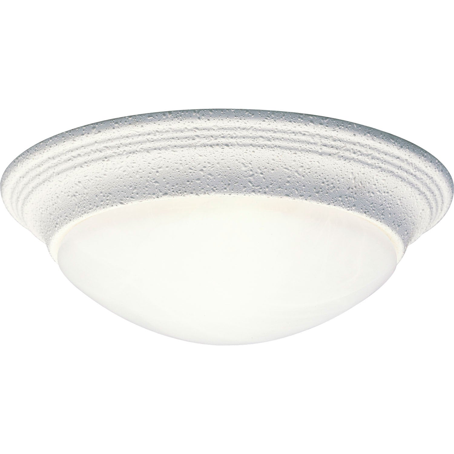 Progress Lighting - P3688-30 - One Light Flush Mount - Alabaster Glass - White