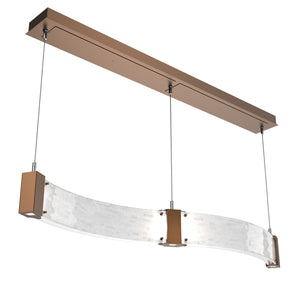 Hammerton Studio - PLB0042-48-BB-CG-CA1-L3 - LED Linear Suspension - Parallel - Burnished Bronze