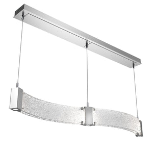 Hammerton Studio - PLB0042-48-CS-CR-CA1-L3 - LED Linear Suspension - Parallel - Classic Silver