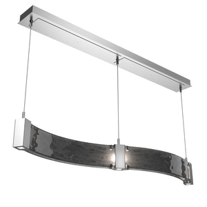 Hammerton Studio - PLB0042-48-CS-SG-CA1-L1 - LED Linear Suspension - Parallel - Classic Silver