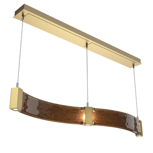 Hammerton Studio - PLB0042-48-GB-BG-CA1-L3 - LED Linear Suspension - Parallel - Gilded Brass