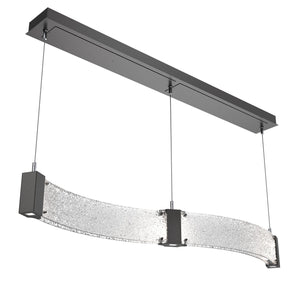 Hammerton Studio - PLB0042-48-GP-CR-CA1-L1 - LED Linear Suspension - Parallel - Graphite
