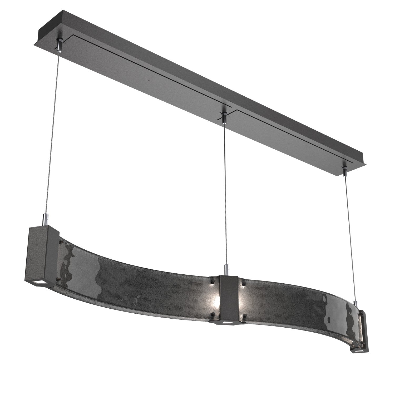 Hammerton Studio - PLB0042-48-GP-SG-CA1-L3 - LED Linear Suspension - Parallel - Graphite