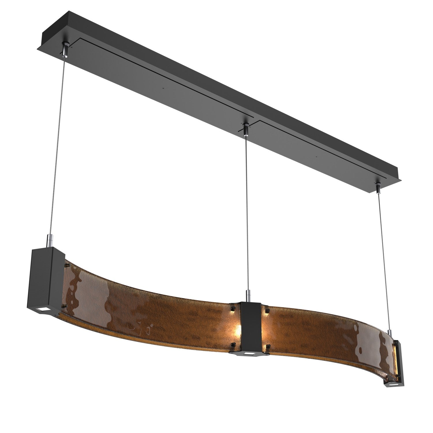 Hammerton Studio - PLB0042-48-MB-BG-CA1-L1 - LED Linear Suspension - Parallel - Matte Black