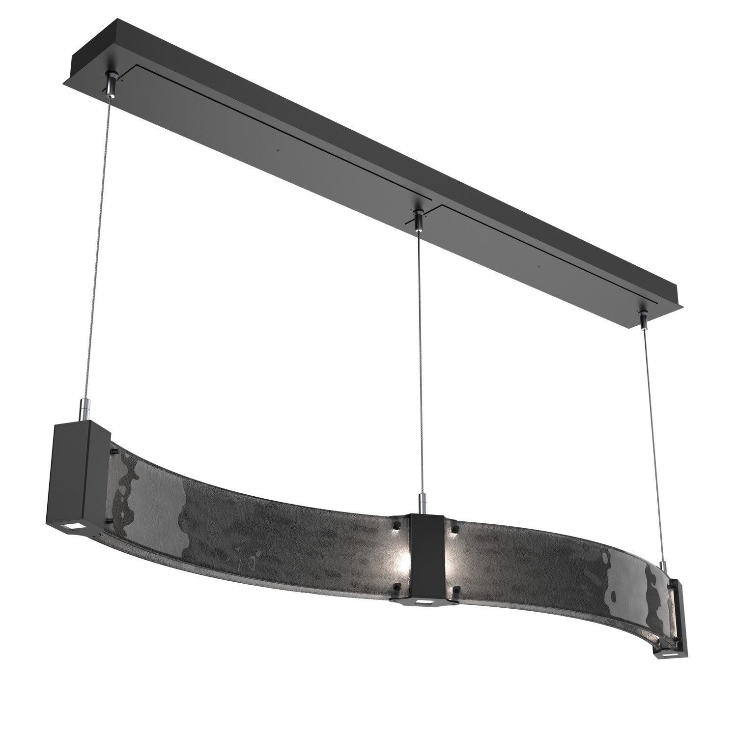 Hammerton Studio - PLB0042-48-MB-SG-CA1-L1 - LED Linear Suspension - Parallel - Matte Black
