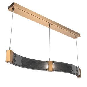 Hammerton Studio - PLB0042-48-NB-SG-CA1-L3 - LED Linear Suspension - Parallel - Novel Brass
