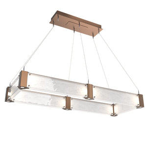 Hammerton Studio - PLB0042-R1-BB-CG-CA1-L3 - LED Chandelier - Parallel - Burnished Bronze