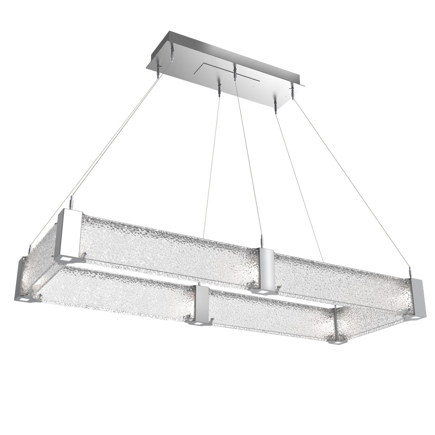 Hammerton Studio - PLB0042-R1-CS-CR-CA1-L3 - LED Chandelier - Parallel - Classic Silver