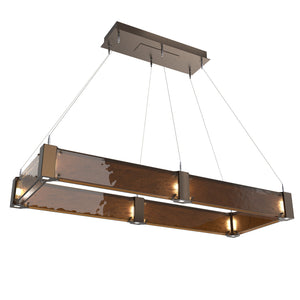 Hammerton Studio - PLB0042-R1-FB-BG-CA1-L1 - LED Chandelier - Parallel - Flat Bronze