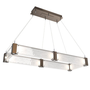 Hammerton Studio - PLB0042-R1-FB-CG-CA1-L3 - LED Chandelier - Parallel - Flat Bronze