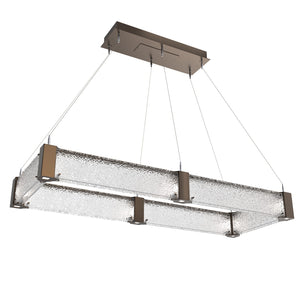 Hammerton Studio - PLB0042-R1-FB-CR-CA1-L1 - LED Chandelier - Parallel - Flat Bronze