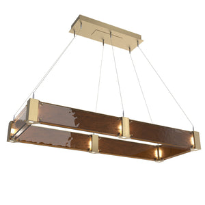 Hammerton Studio - PLB0042-R1-GB-BG-CA1-L1 - LED Chandelier - Parallel - Gilded Brass