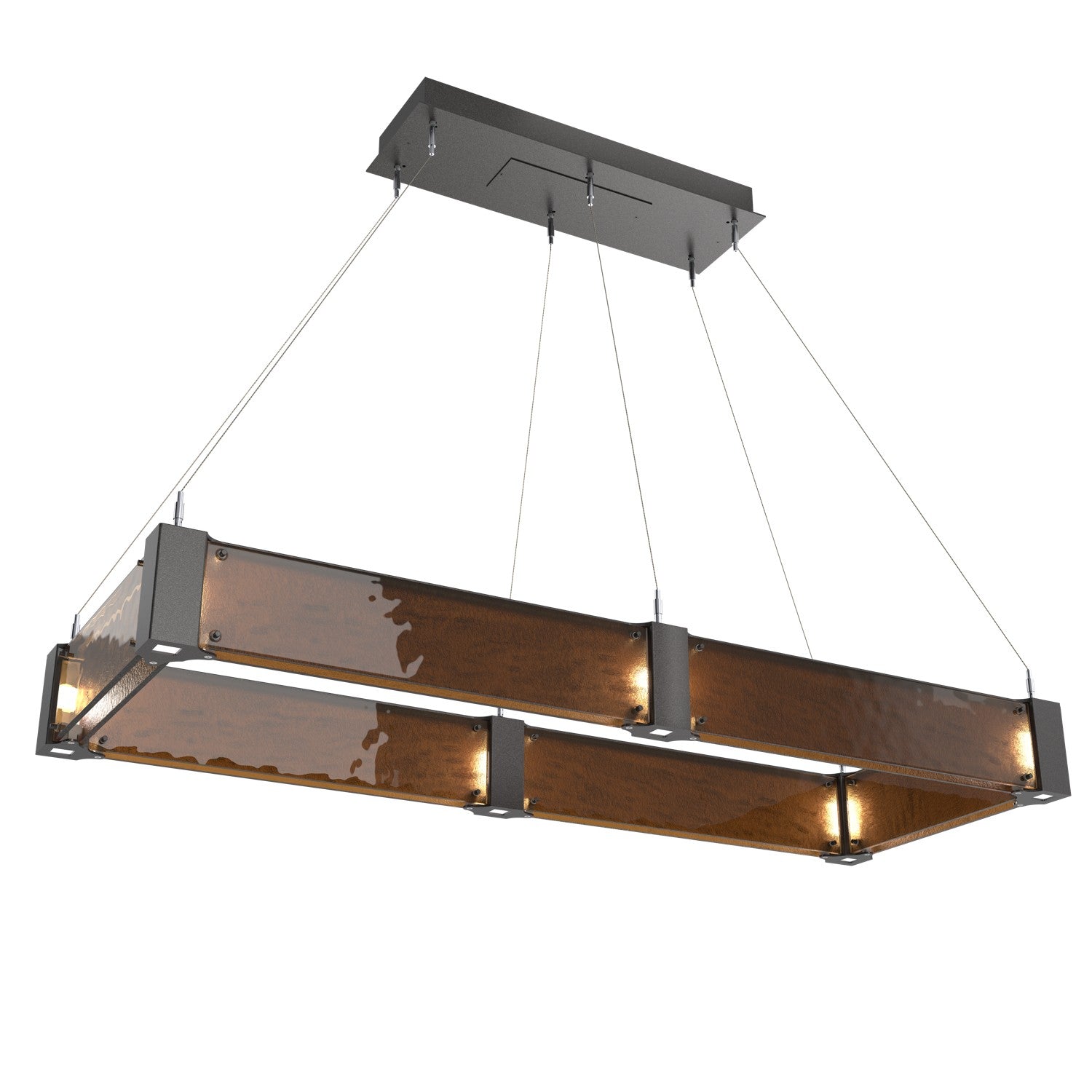 Hammerton Studio - PLB0042-R1-GP-BG-CA1-L1 - LED Chandelier - Parallel - Graphite