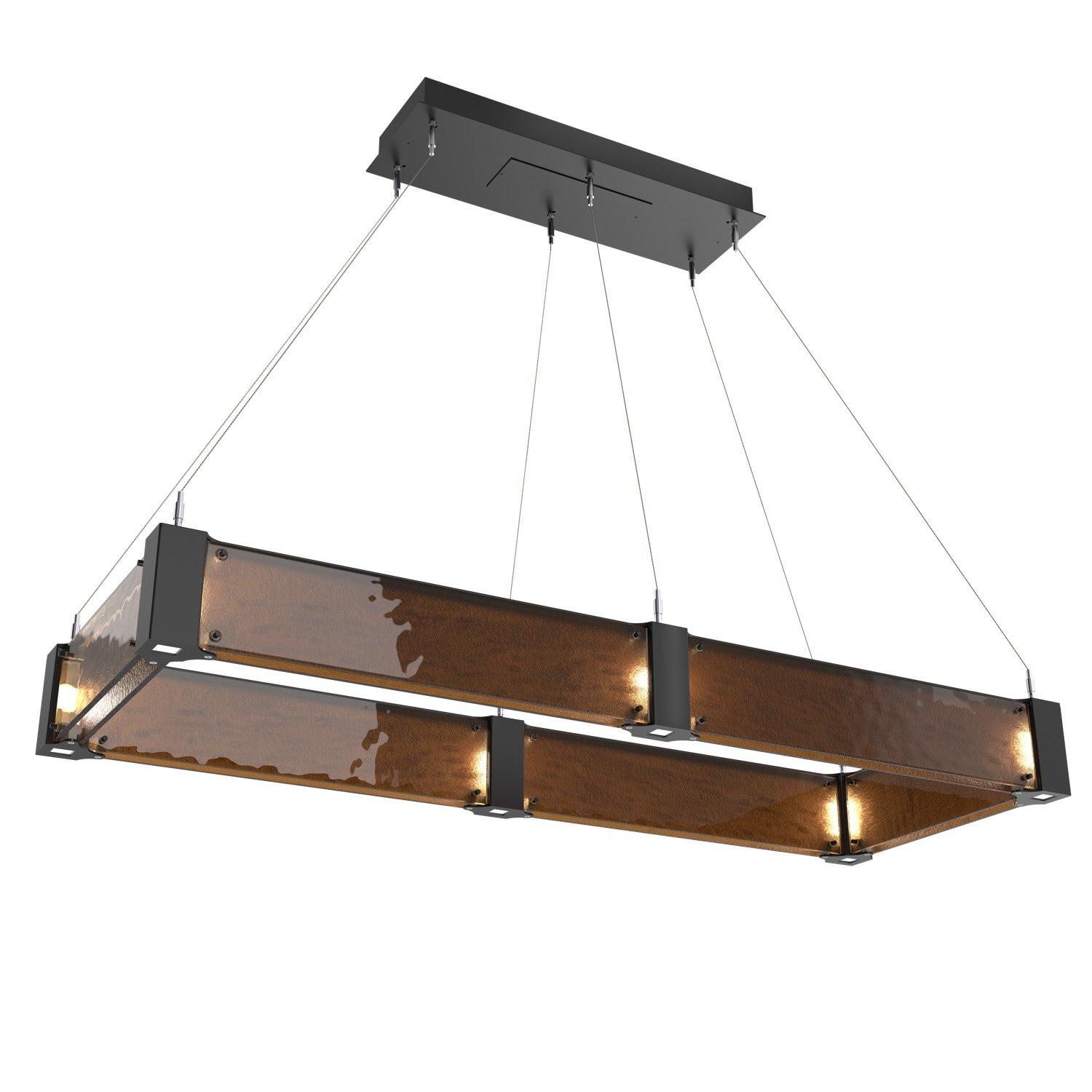 Hammerton Studio - PLB0042-R1-MB-BG-CA1-L3 - LED Chandelier - Parallel - Matte Black
