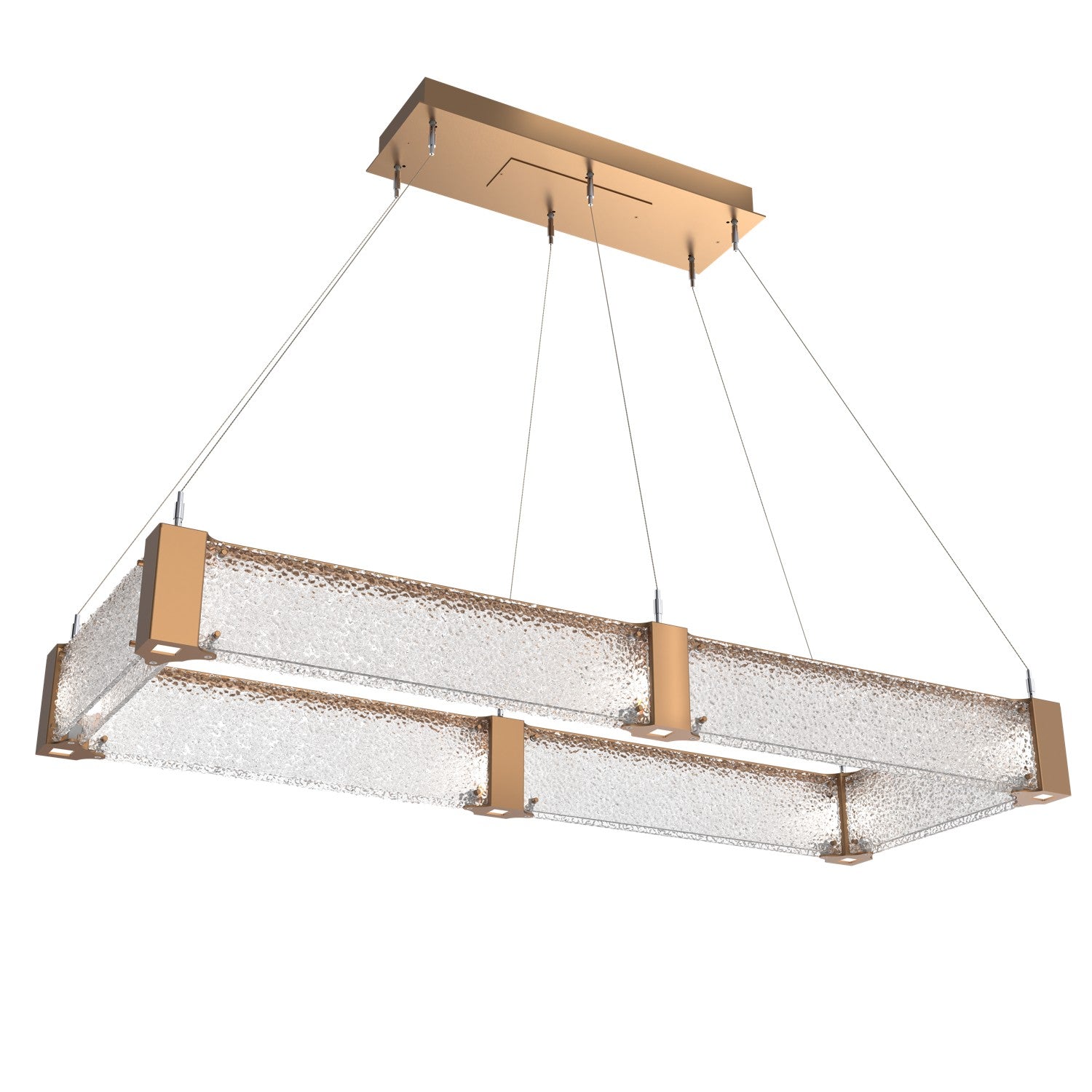 Hammerton Studio - PLB0042-R1-NB-CR-CA1-L3 - LED Chandelier - Parallel - Novel Brass