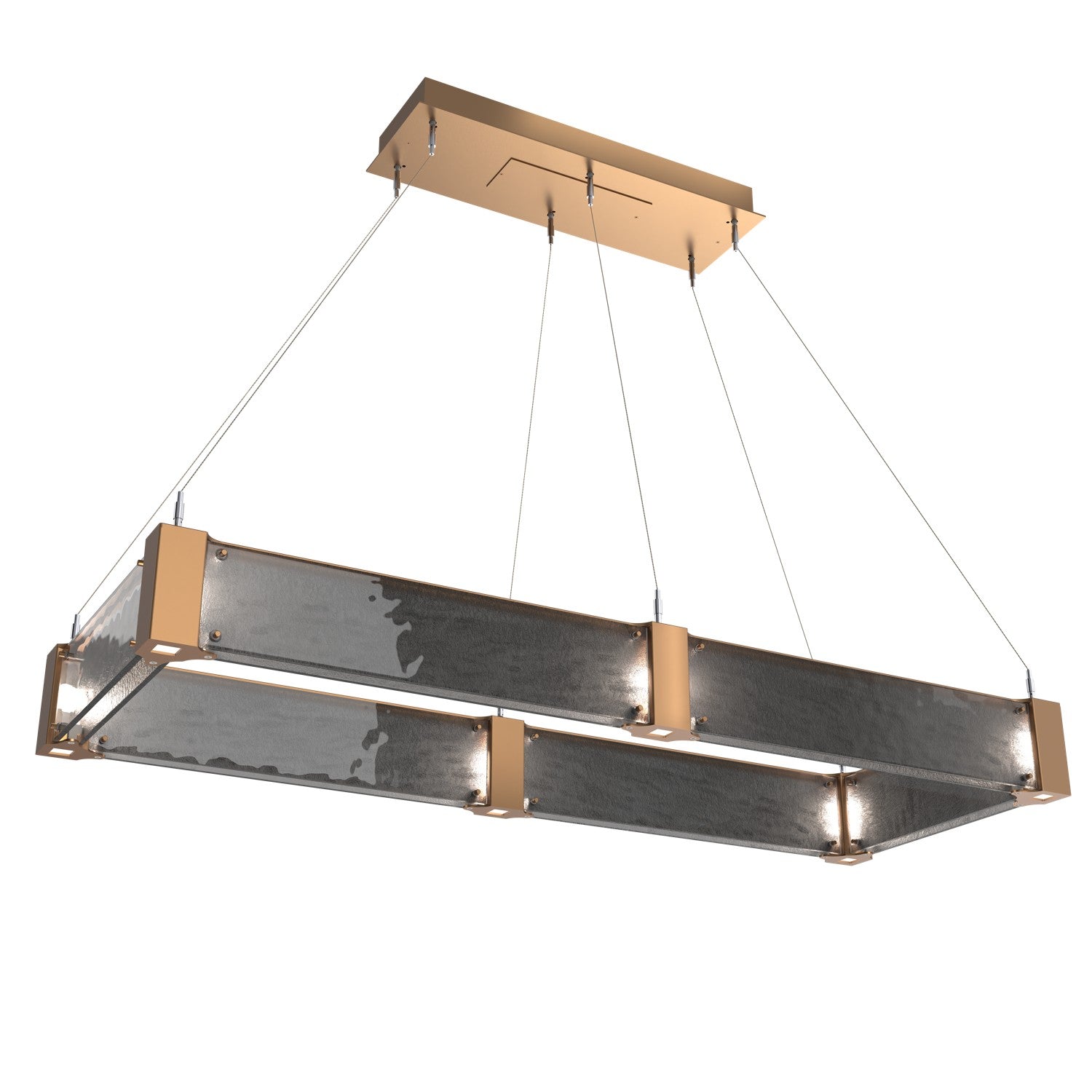 Hammerton Studio - PLB0042-R1-NB-SG-CA1-L3 - LED Chandelier - Parallel - Novel Brass