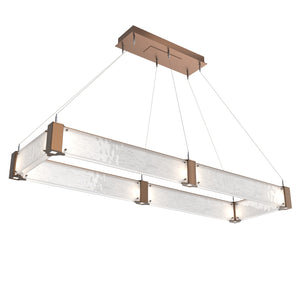 Hammerton Studio - PLB0042-R2-BB-CG-CA1-L3 - LED Chandelier - Parallel - Burnished Bronze