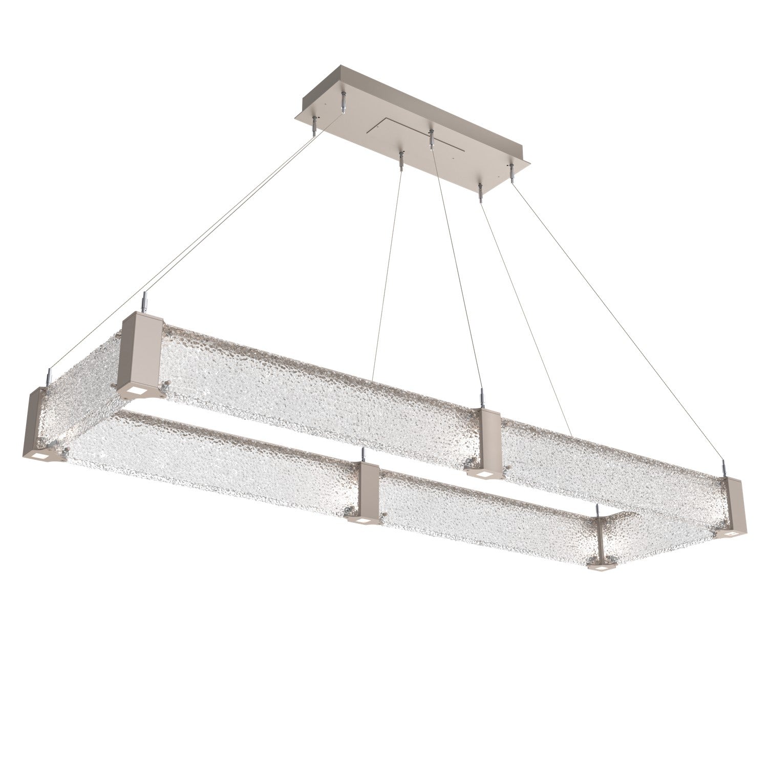 Hammerton Studio - PLB0042-R2-BS-CR-CA1-L3 - LED Chandelier - Parallel - Beige Silver