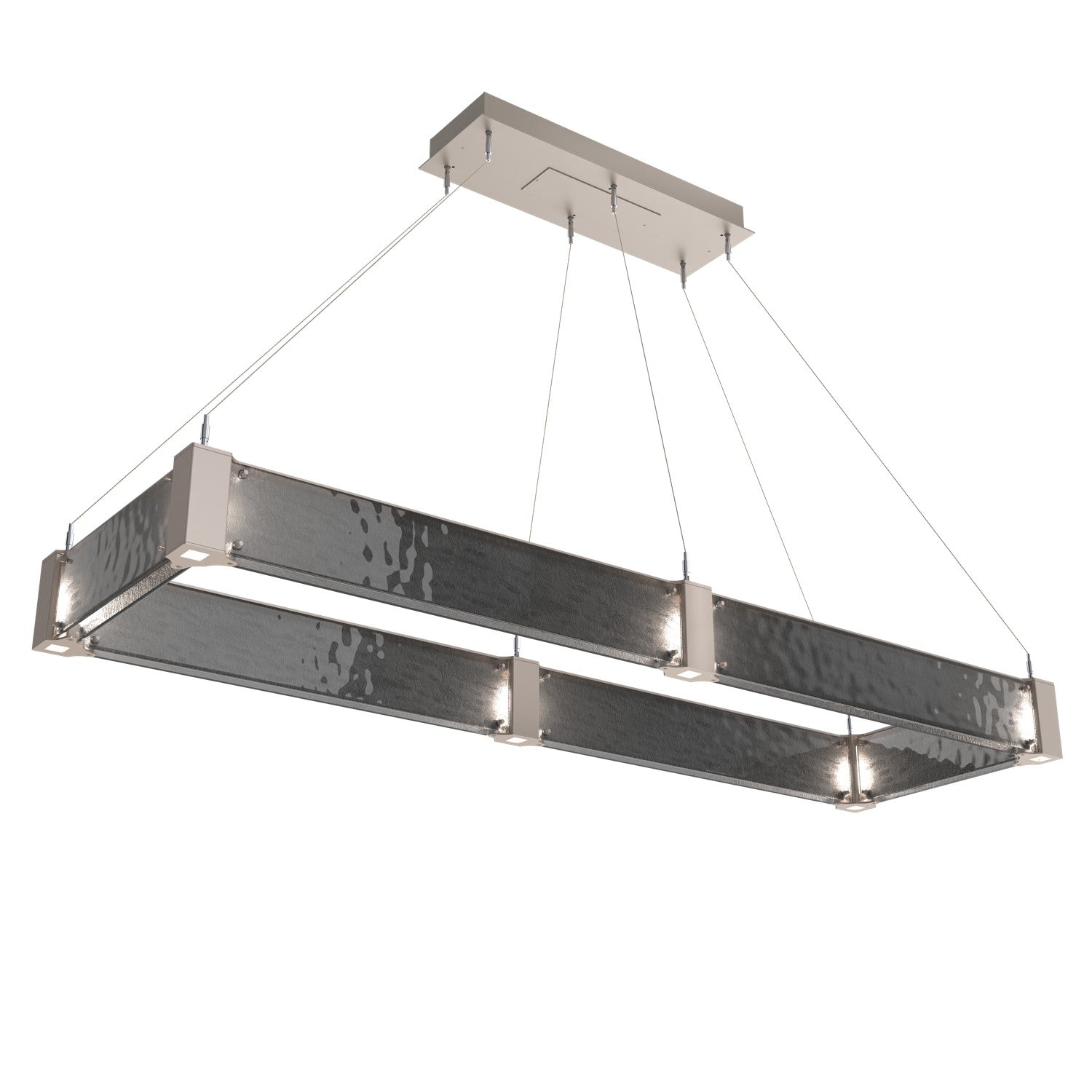 Hammerton Studio - PLB0042-R2-BS-SG-CA1-L1 - LED Chandelier - Parallel - Beige Silver