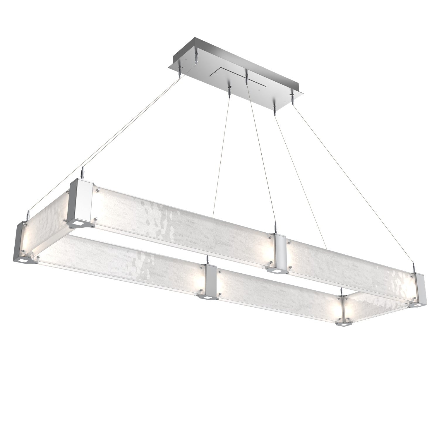 Hammerton Studio - PLB0042-R2-CS-CG-CA1-L3 - LED Chandelier - Parallel - Classic Silver