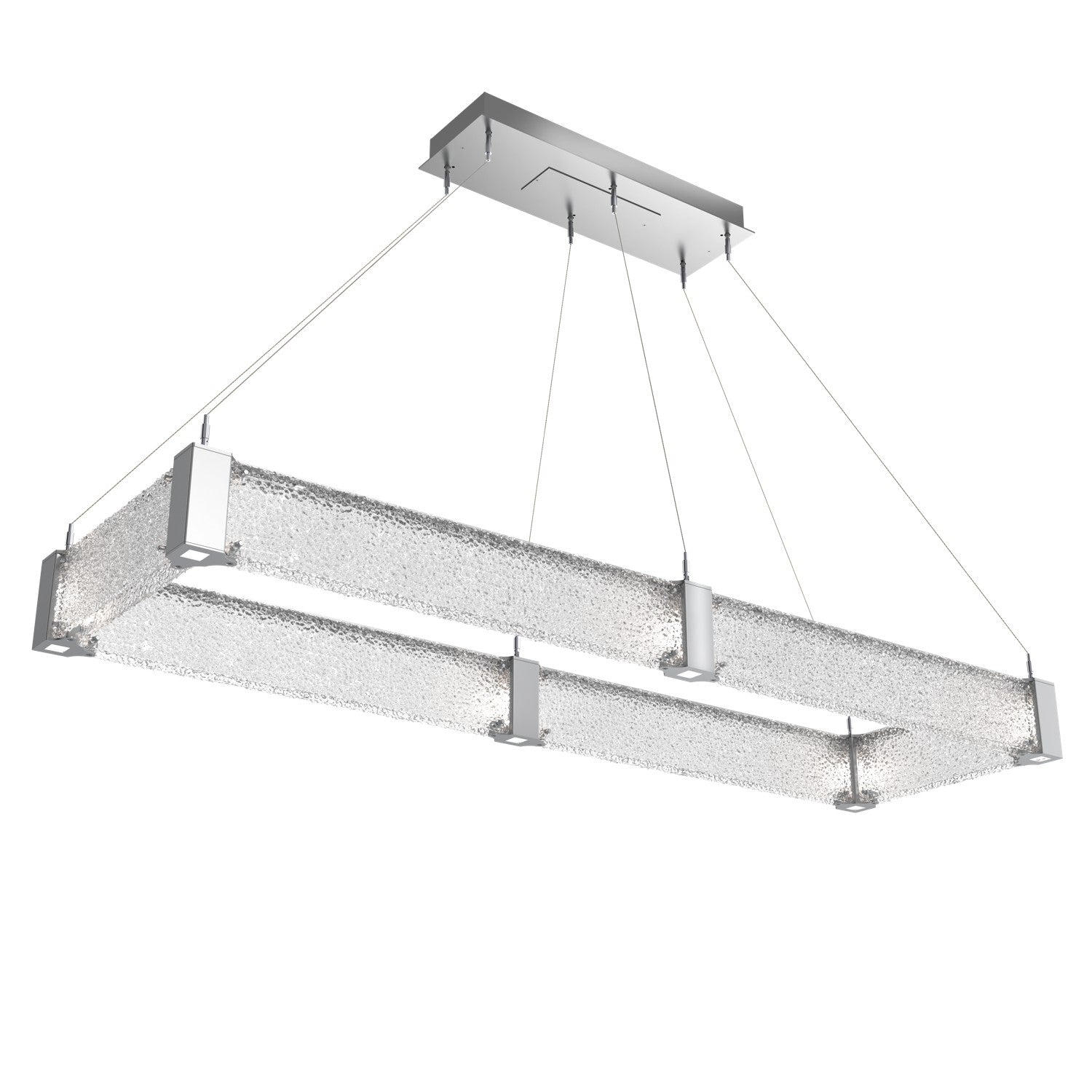 Hammerton Studio - PLB0042-R2-CS-CR-CA1-L1 - LED Chandelier - Parallel - Classic Silver