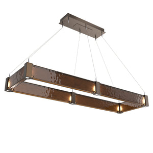 Hammerton Studio - PLB0042-R2-FB-BG-CA1-L1 - LED Chandelier - Parallel - Flat Bronze