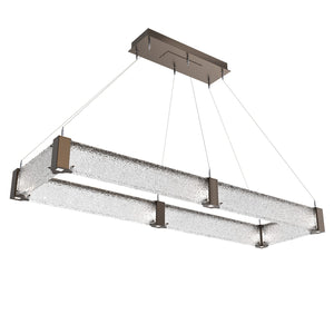 Hammerton Studio - PLB0042-R2-FB-CR-CA1-L1 - LED Chandelier - Parallel - Flat Bronze