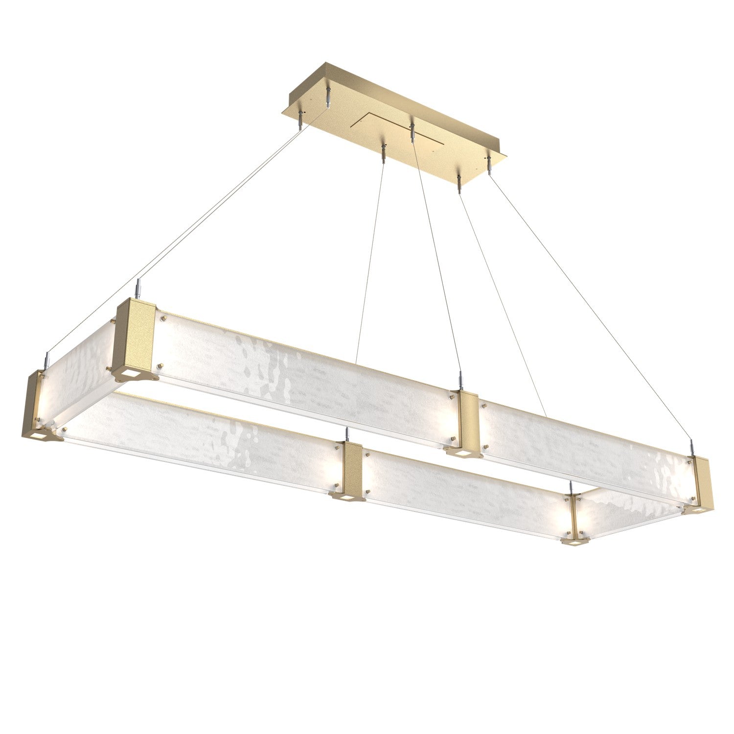 Hammerton Studio - PLB0042-R2-GB-CG-CA1-L1 - LED Chandelier - Parallel - Gilded Brass