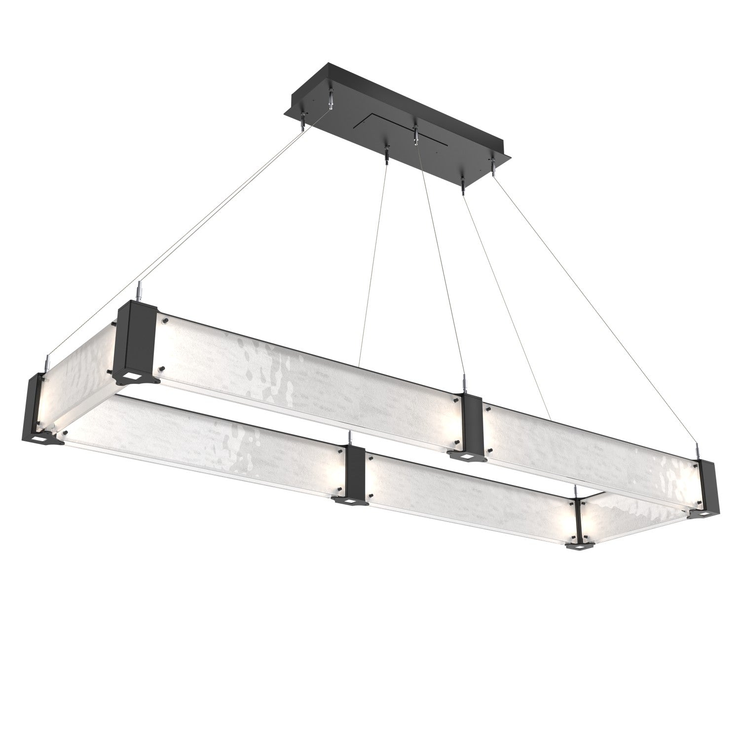 Hammerton Studio - PLB0042-R2-MB-CG-CA1-L3 - LED Chandelier - Parallel - Matte Black