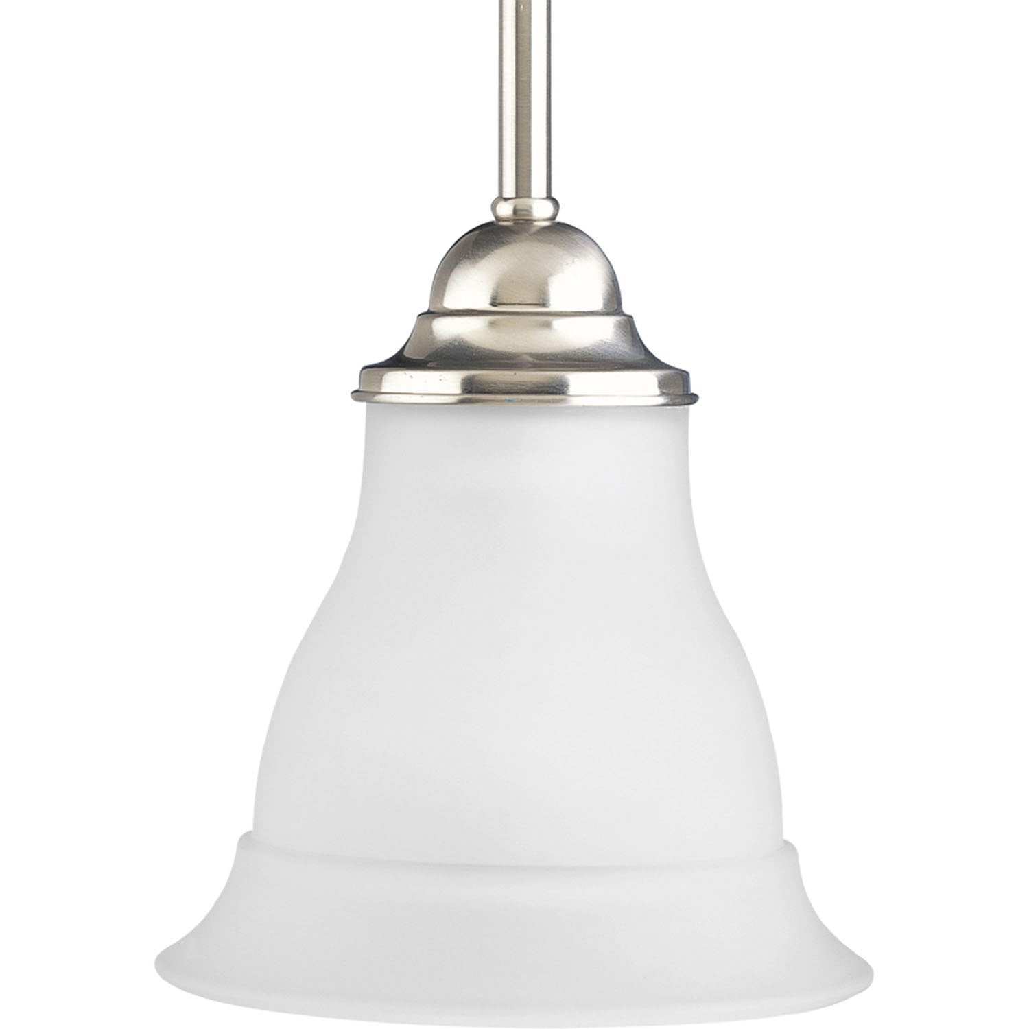 Progress Lighting - P5096-09 - One Light Pendant - Trinity - Brushed Nickel