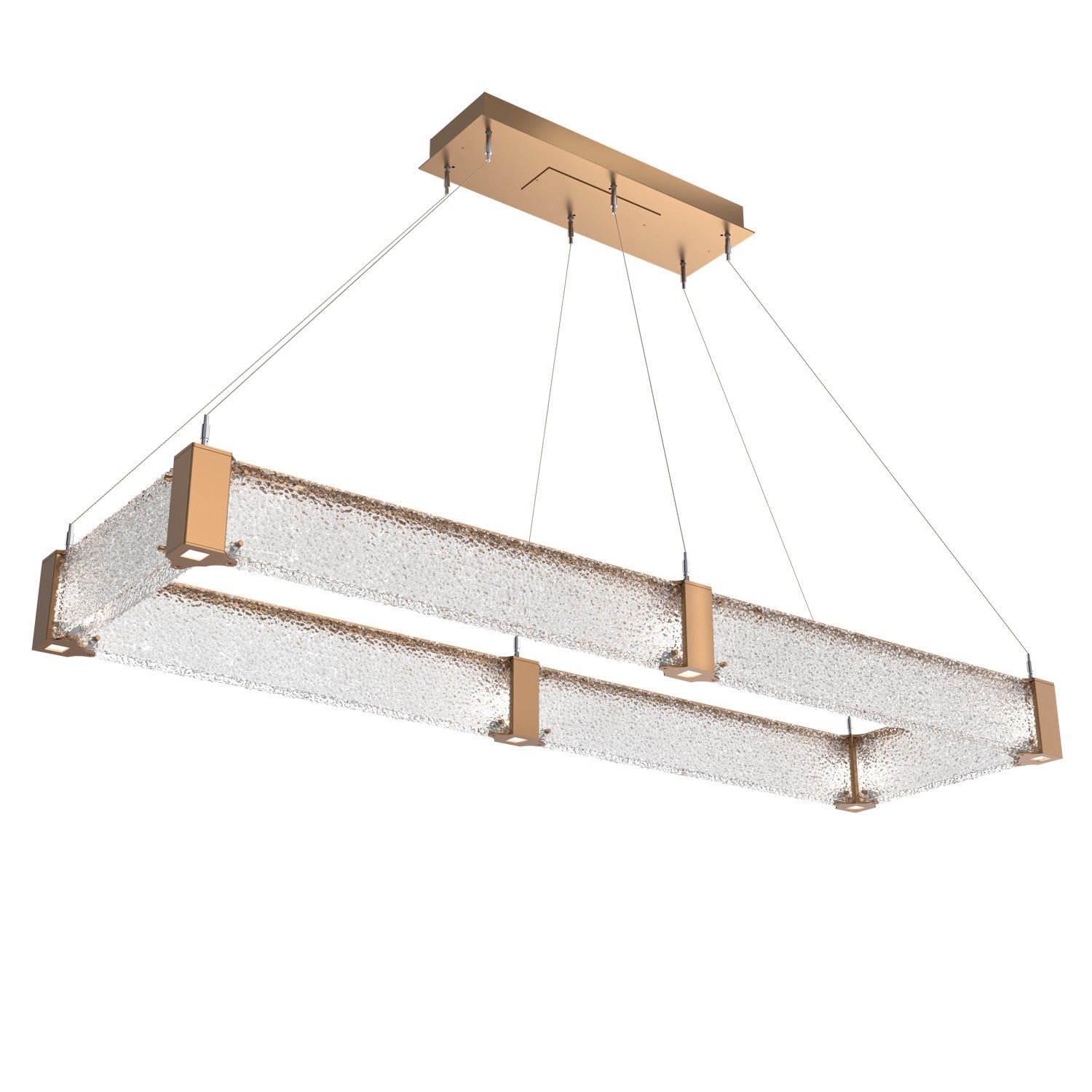Hammerton Studio - PLB0042-R2-NB-CR-CA1-L3 - LED Chandelier - Parallel - Novel Brass