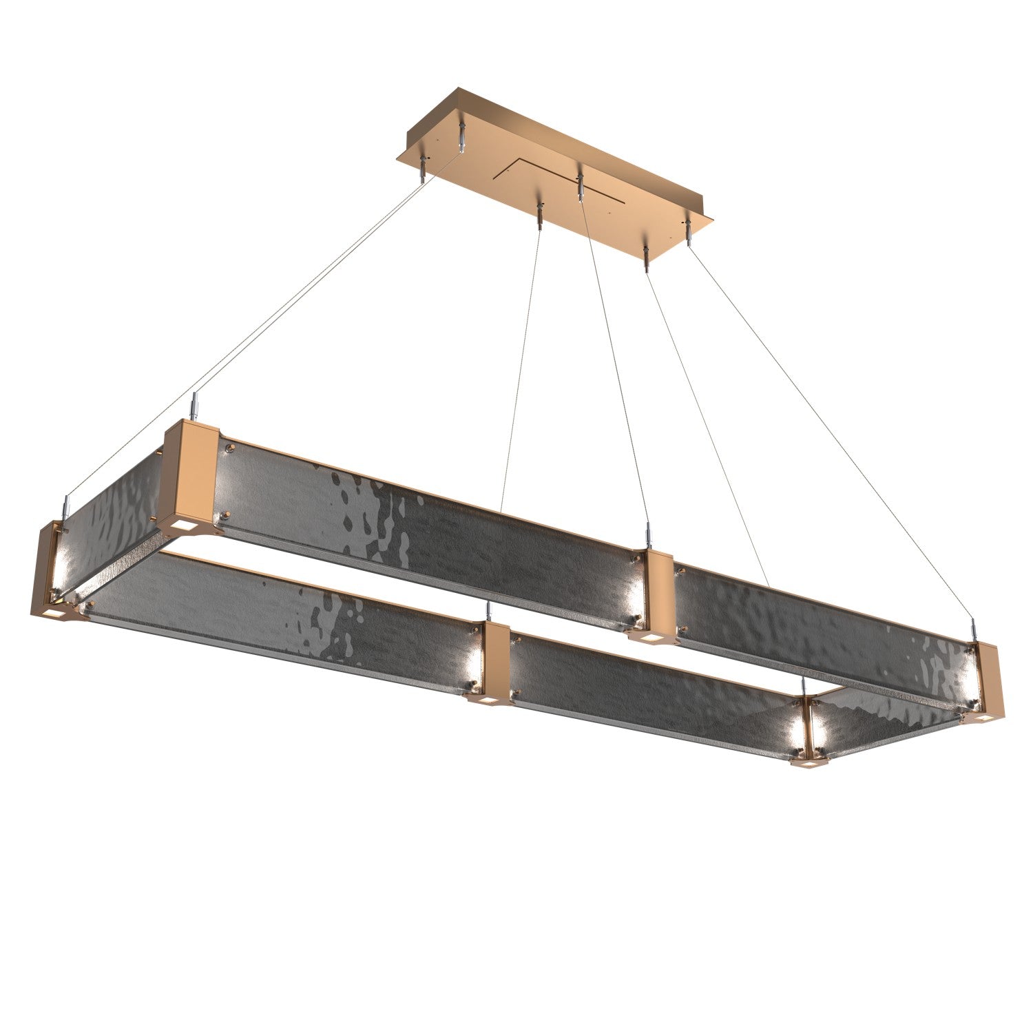 Hammerton Studio - PLB0042-R2-NB-SG-CA1-L1 - LED Chandelier - Parallel - Novel Brass