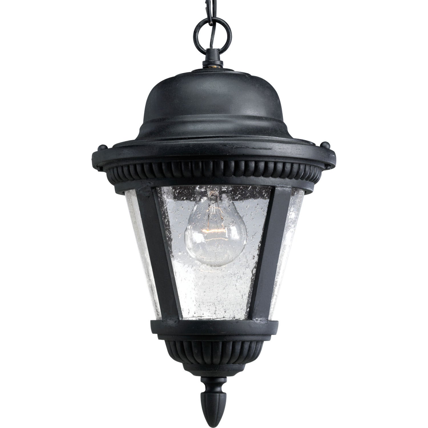 Progress Lighting - P5530-31 - One Light Hanging Lantern - Westport - Textured Black