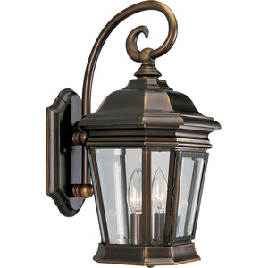 Progress Lighting - P5671-108 - Two Light Wall Lantern - Crawford - Oil Rubbed Bronze