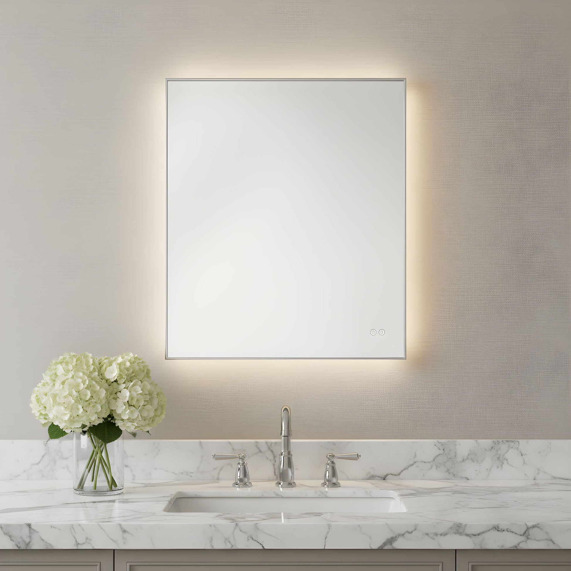 Generation Lighting - MREL1440BN - Mirror - Cadre - Brushed Nickel