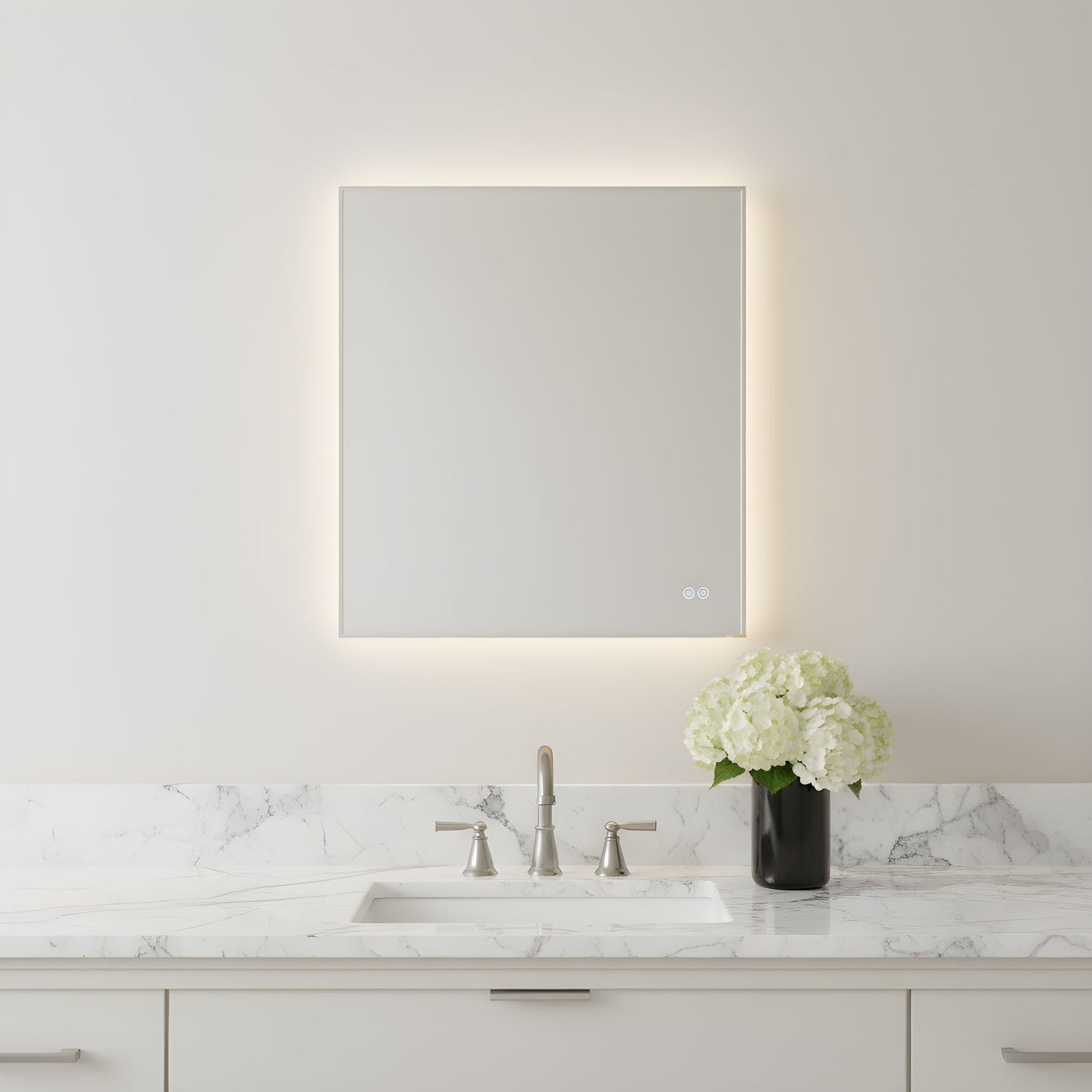 Generation Lighting - MREL1440CH - Mirror - Cadre - Chrome
