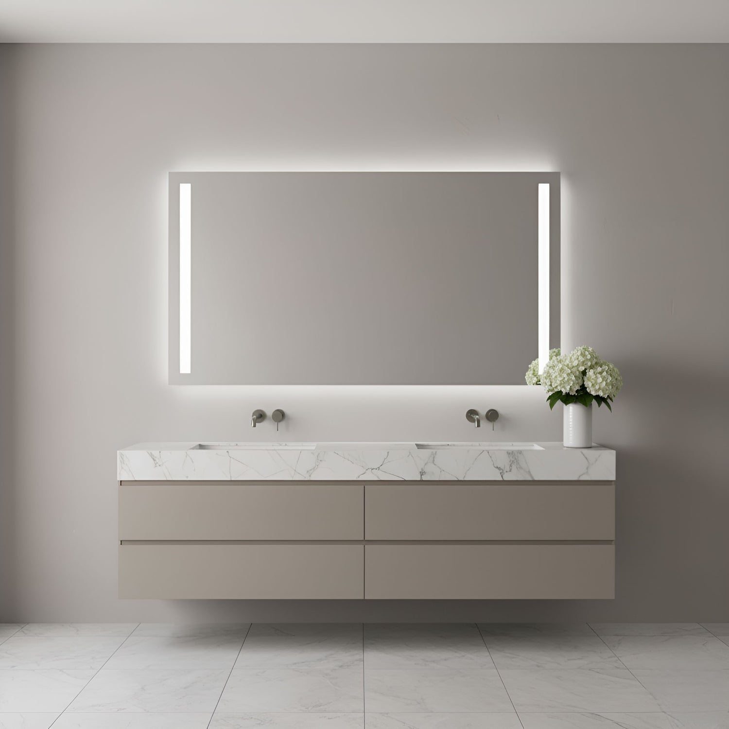 Generation Lighting - MRIL1403 - Mirror - Lustro - Might Bright White