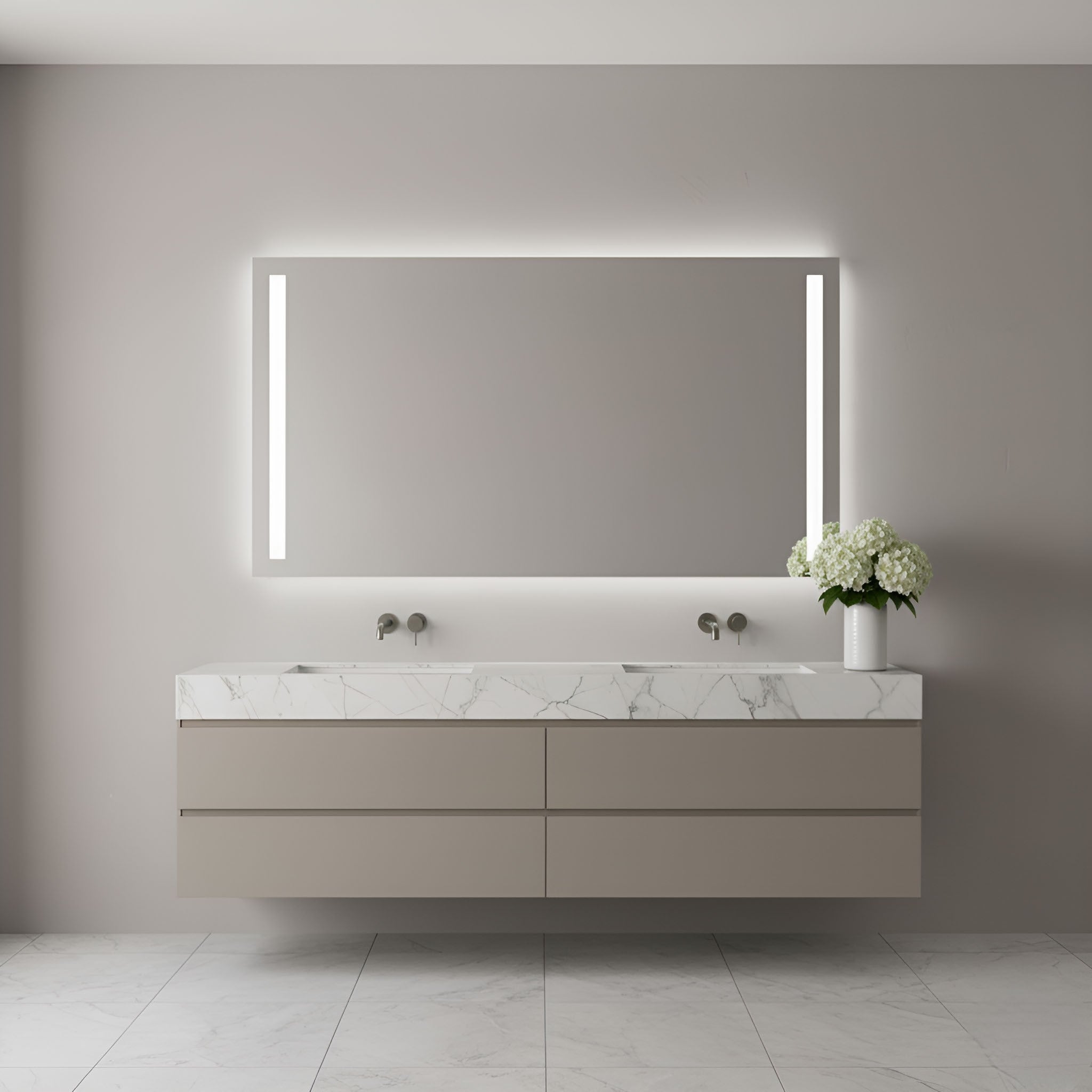 Generation Lighting - MRIL1403 - Mirror - Lustro - Might Bright White