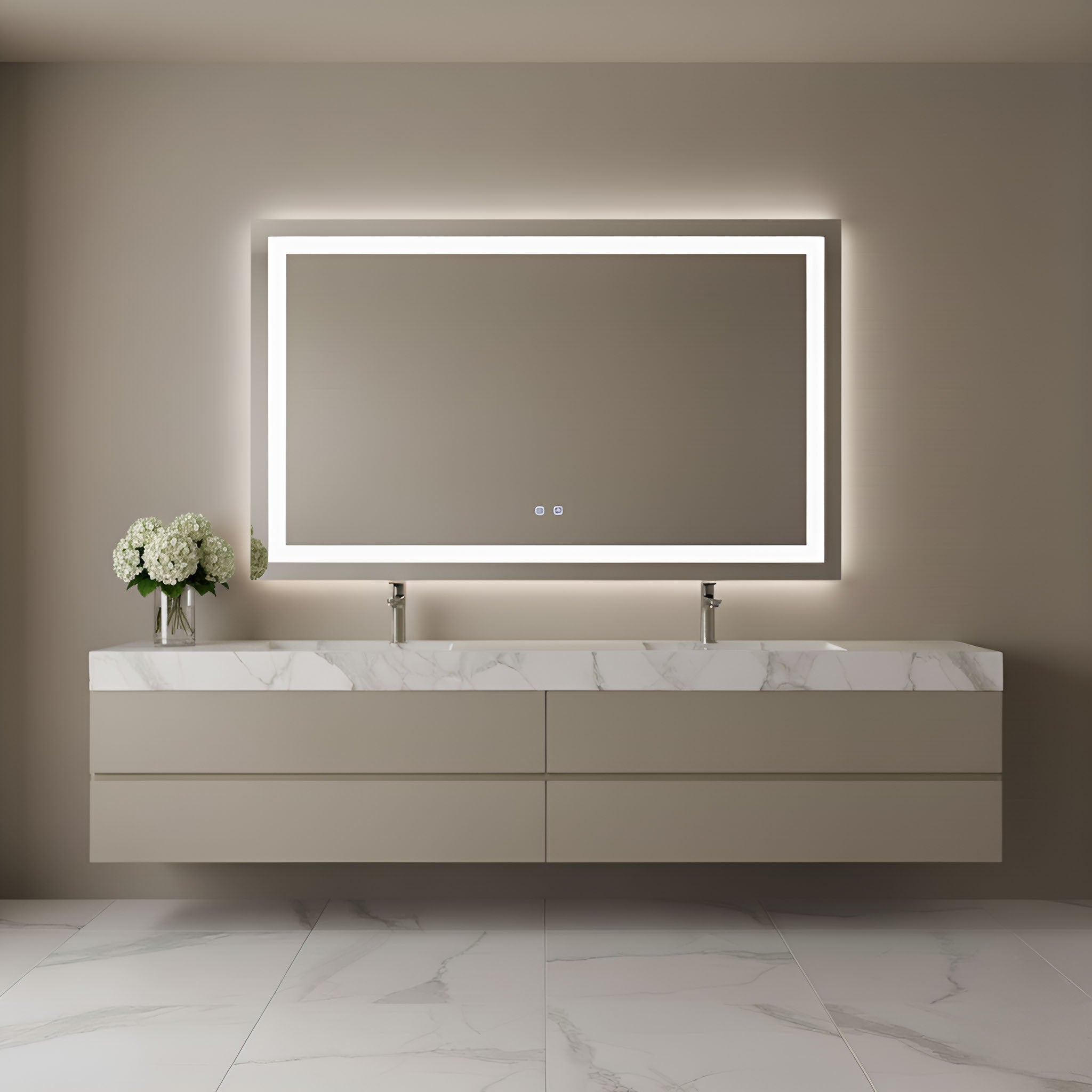 Generation Lighting - MRIL1412 - Mirror - Mera - Might Bright White