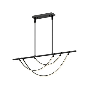 Alora - LP317448UB - LED Linear Pendant - Aryas - Urban Bronze