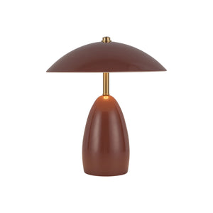 Alora - TL437409BGD - LED Table Lamp - Poppy - Burgundy