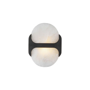 Alora - WV357109UBAR - One Light Wall Vanity - Odin - Urban Bronze/Alabaster