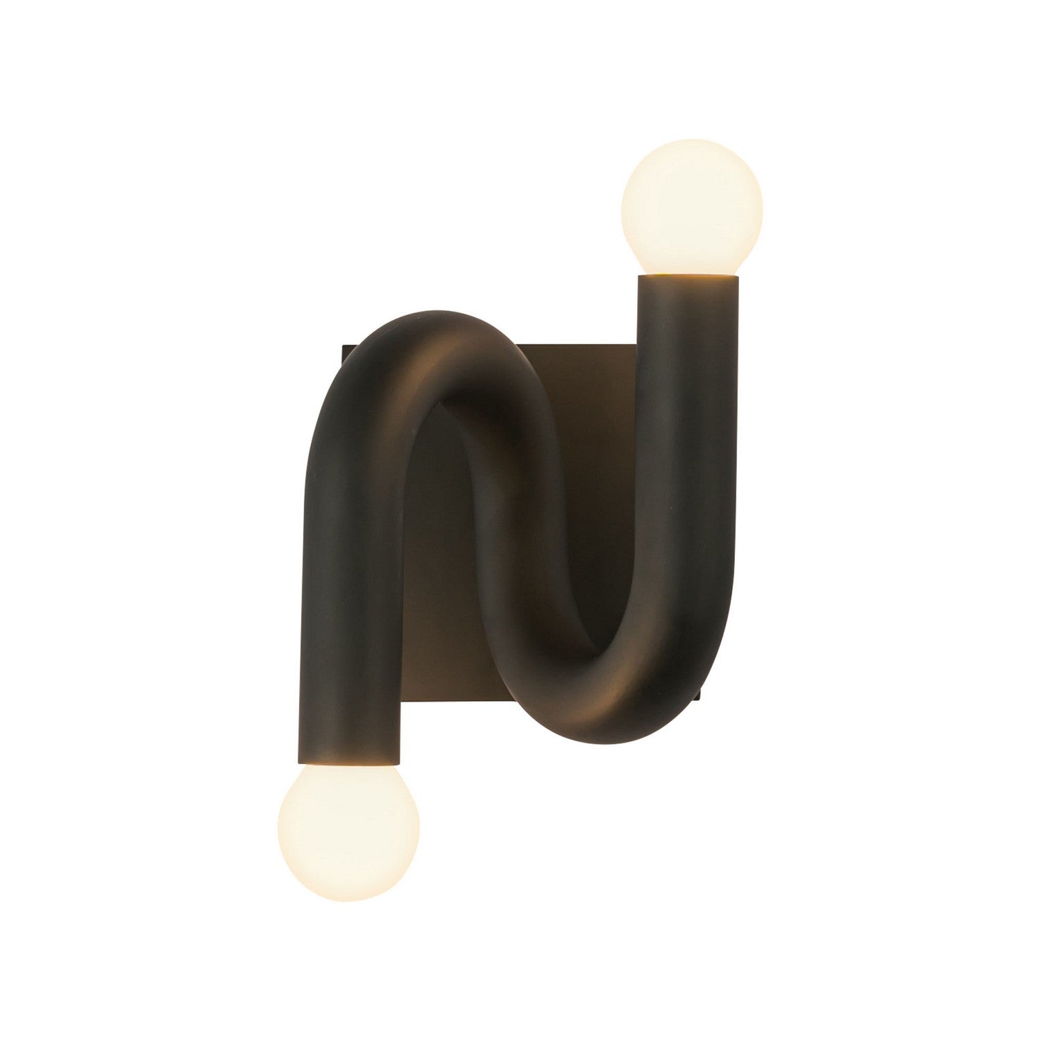 Alora - WV420206MB - Two Light Wall Vanity - Sadie - Matte Black