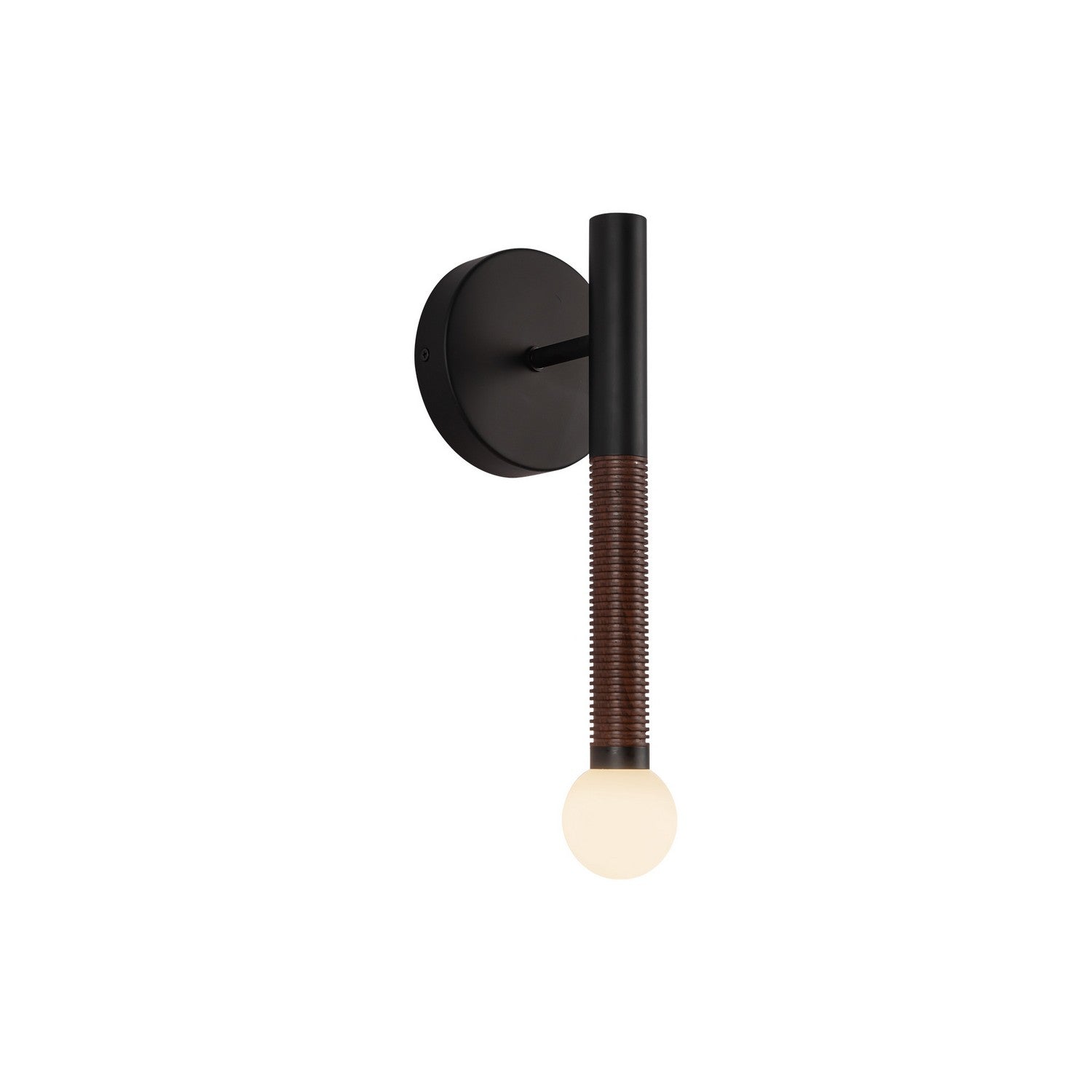 Alora - WV612114MBOP-UNV - LED Wall/Vanity - Arden - Matte Black/Opal Glass