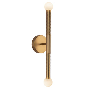 Alora - WV612223BGOP-UNV - LED Wall/Vanity - Arden - Brushed Gold/Opal Glass