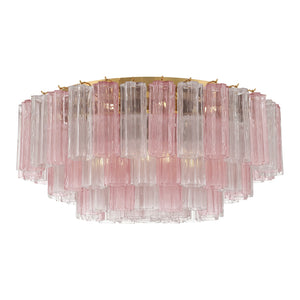 Crystorama - ADD-331-AG-SP - 16 Light Flush Mount - Addis - Aged Brass